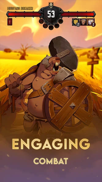 Dawncaster: Deckbuilding RPG APK screenshot 2