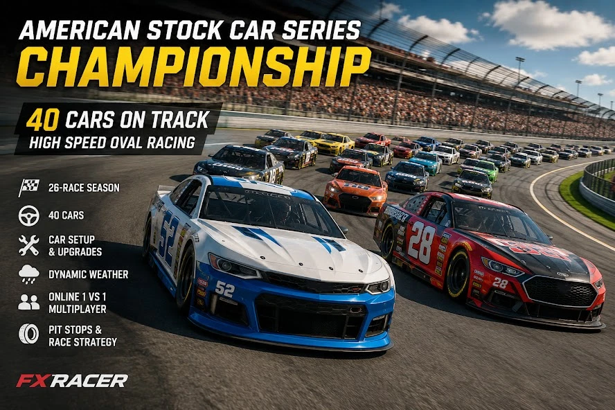 American Stock Car Series APK screenshot 1