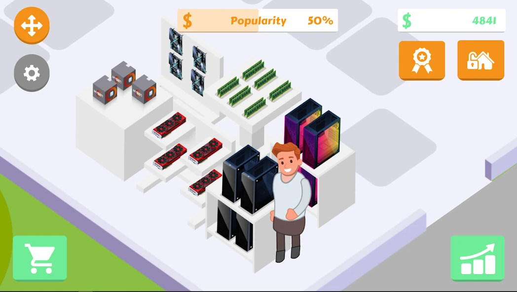 Gaming Shop Tycoon  - Idle Shopkeeper Tycoon Game screenshot 5