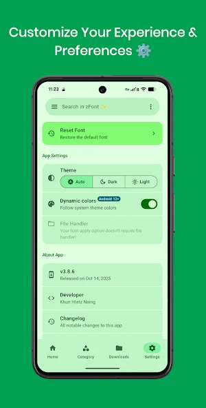 zFont 3 – Emoji & Custom Font Changer [No ROOT] APK screenshot 4