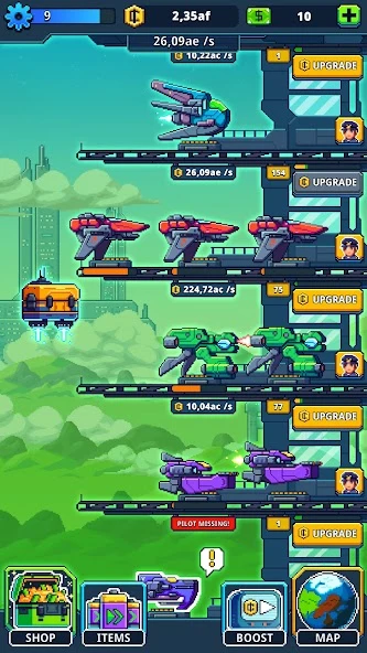 Idle Space Tycoon - Incremental Cash Game screenshot 1
