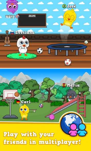 Download My Chicken - Virtual Pet Game (MOD, Unlimited Coins) 1.02 screenshot 5