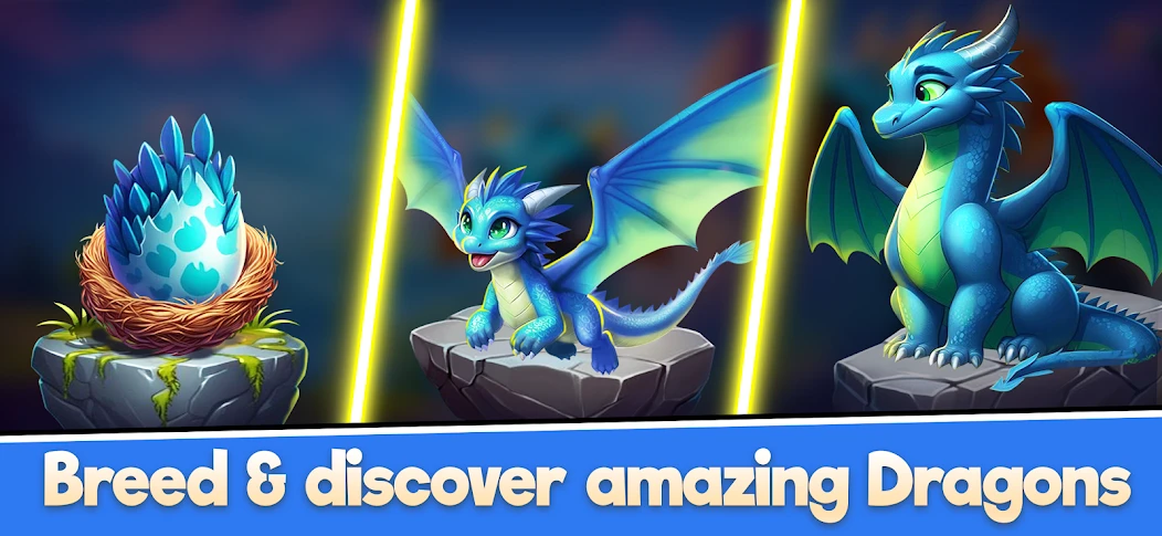 Dragon Paradise City: Breeding War Game screenshot 4