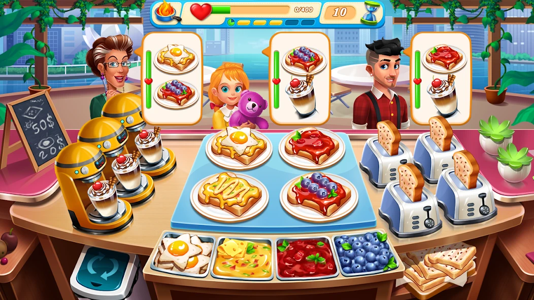 Cooking Marina – cooking games APK screenshot 1