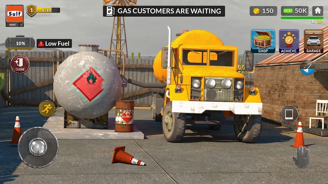 Gas Station Junkyard Simulator APK screenshot 2