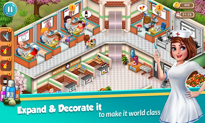 Doctor Dash : Hospital Game screenshot 3