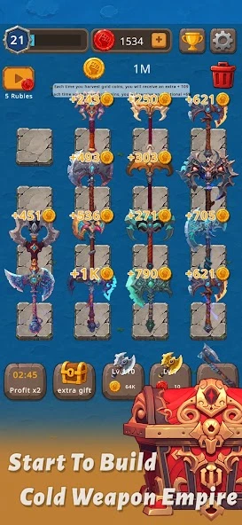 Merge Axe - Idle Blacksmith Master screenshot 5