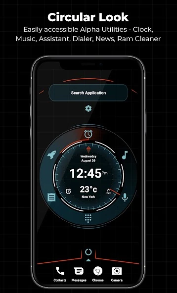 Alpha Hybrid Launcher Prime APK screenshot 1