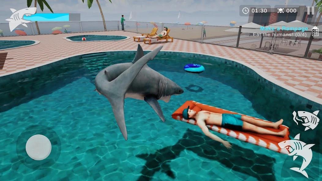 Shark Ravage: Shark Simulator APK screenshot 3