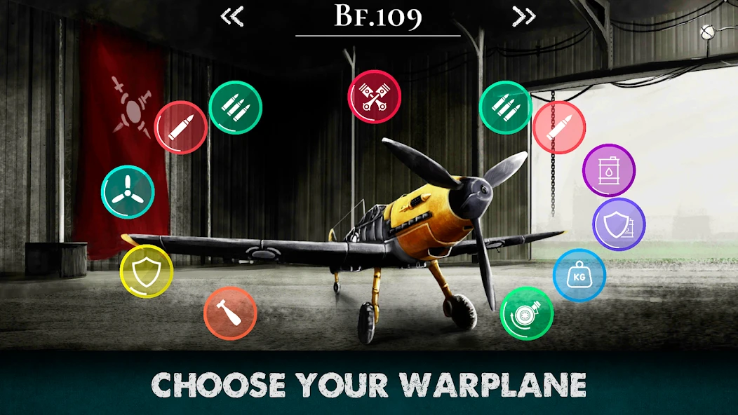 Warplane Inc. Dogfight War Arcade & Warplanes WW2 screenshot 2