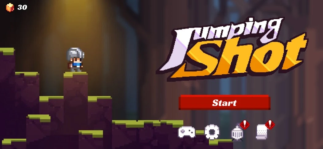 Jumping Shot - Jump Knight screenshot 1