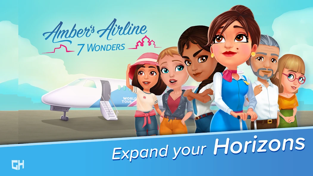 Amber's Airline — 7 Wonders screenshot 1