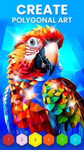POLYGON: Color by Number screenshot 4