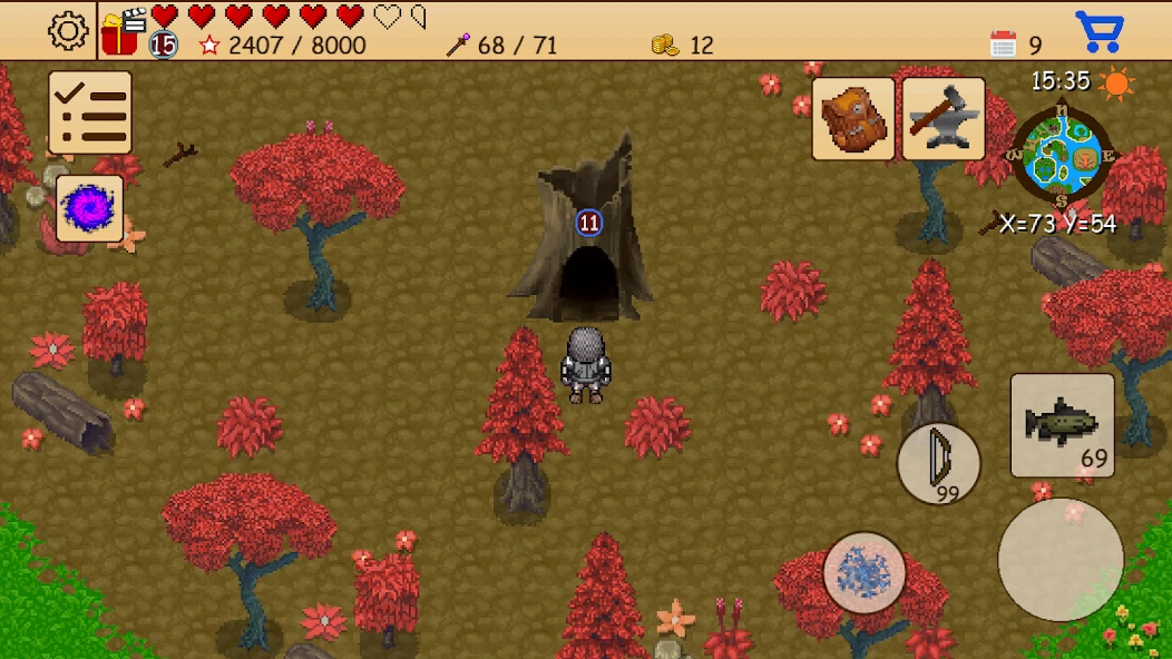 Survival RPG: Pirate Adventure APK screenshot 3