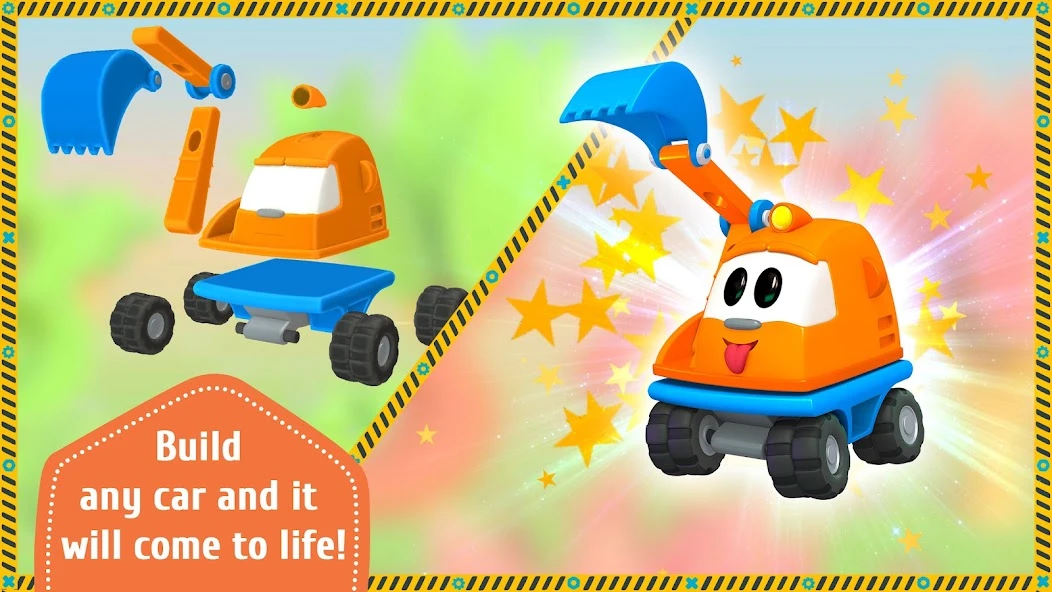 Leo the Truck and cars: Educational toys for kids screenshot 1
