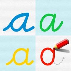 LetraKid Cursive: Alphabet Letters Writing Kids icon