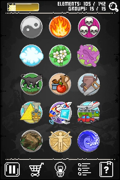 Download Doodle God: 8-bit Mania Blitz (MOD, unlimited mana) 1.0.4 screenshot 2