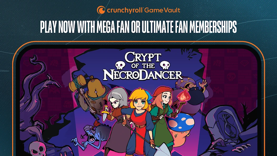 Crunchyroll: NecroDancer screenshot 1