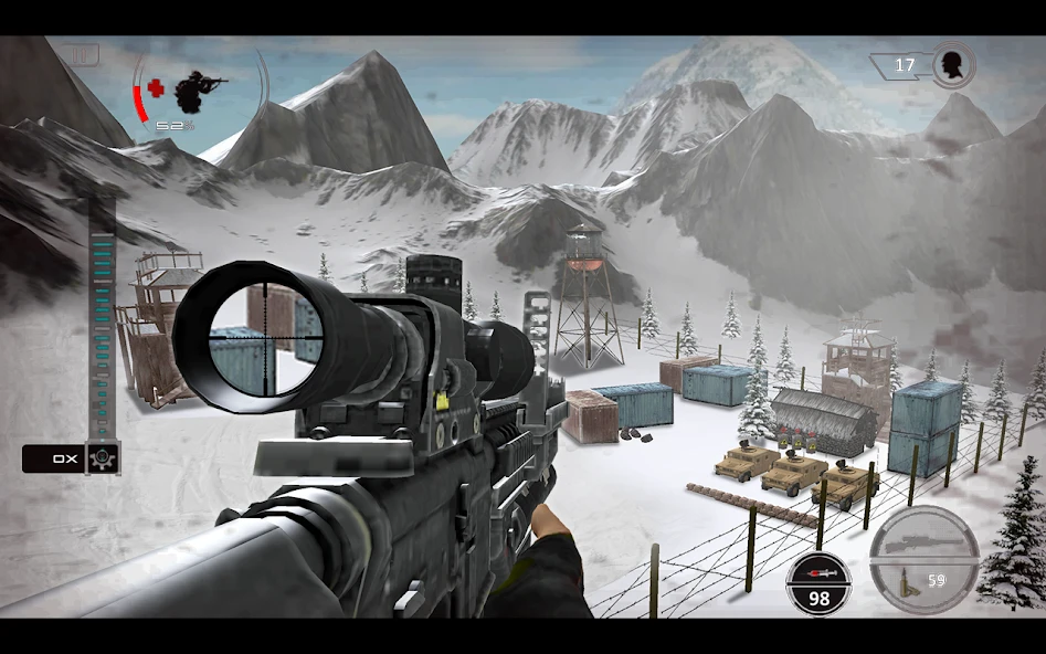Mountain Sniper Shooting: 3D FPS screenshot 2