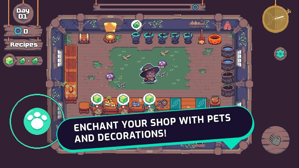 Tiny Witch APK screenshot 3