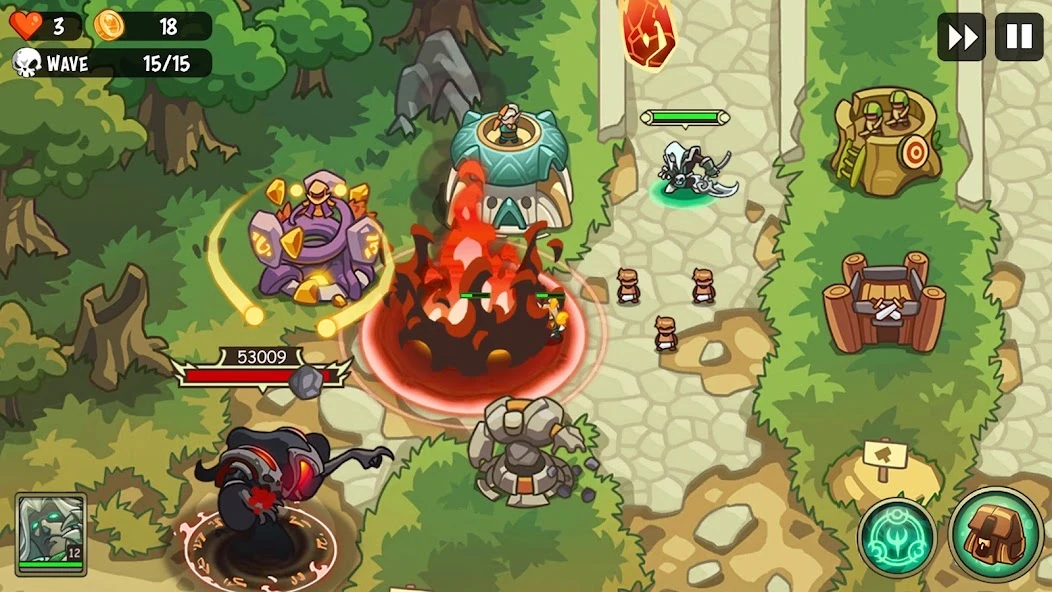 защита башни: Offline Games screenshot 2