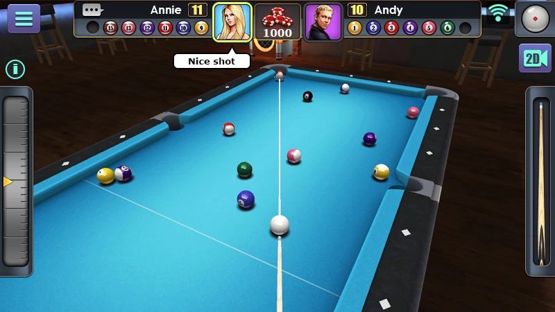 3D бильярд screenshot 6