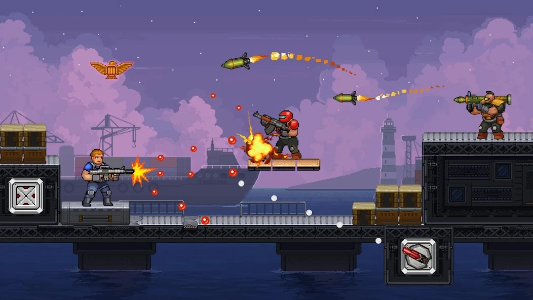 Gun Force Side-scrolling Game screenshot 5