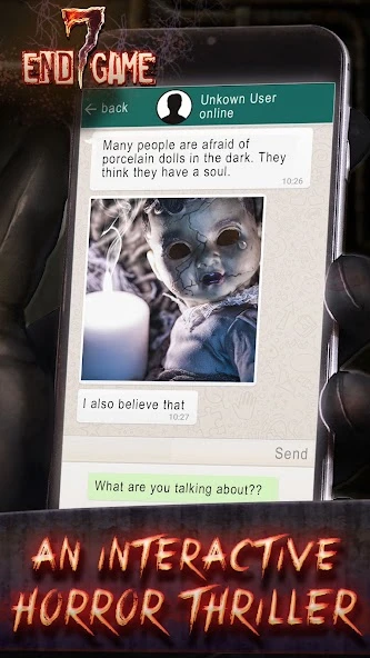 Seven Endgame - Scary Horror Messenger Thriller screenshot 1