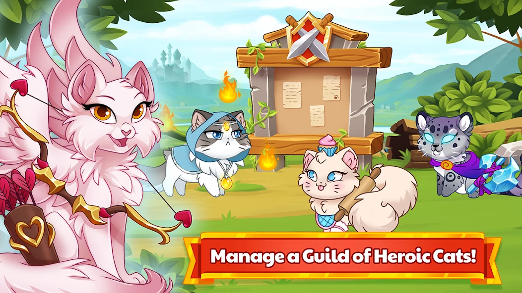 Castle Cats: Эпические квесты screenshot 1