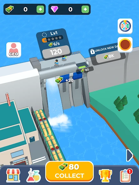Download Dam Builder (MOD, Unlimited Money/Diamonds) 0.8.9 screenshot 5