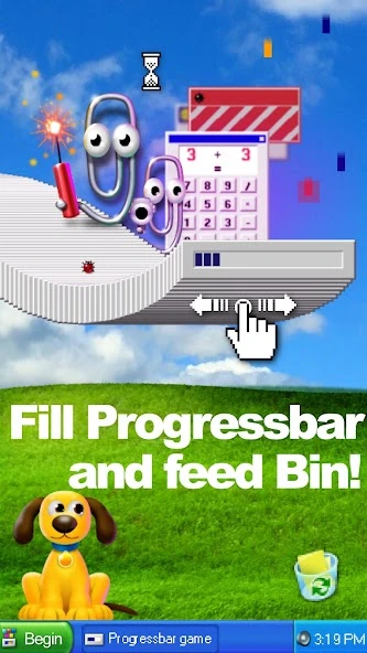 Progressbar95 - easy, nostalgic hyper-casual game screenshot 3