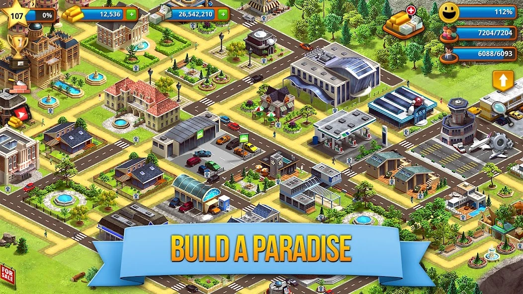Tropic Paradise Sim: Town Building City Island Bay screenshot 2