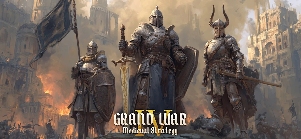 Grand War 4: Medieval Strategy APK screenshot 2