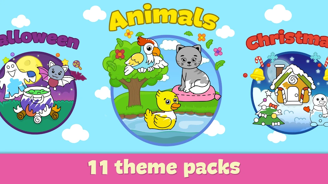 Kids coloring game screenshot 4