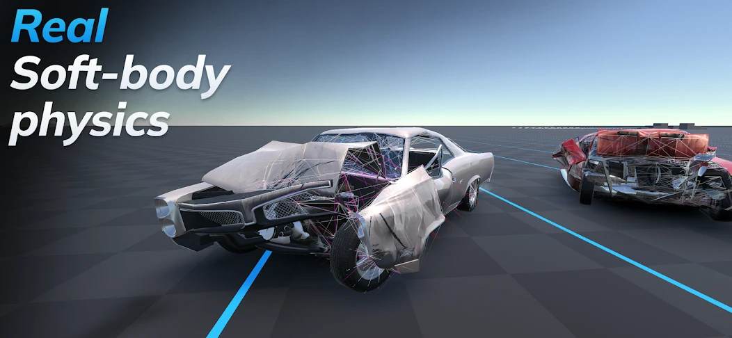 Flexbody Car Crash: Soft Body APK screenshot 1
