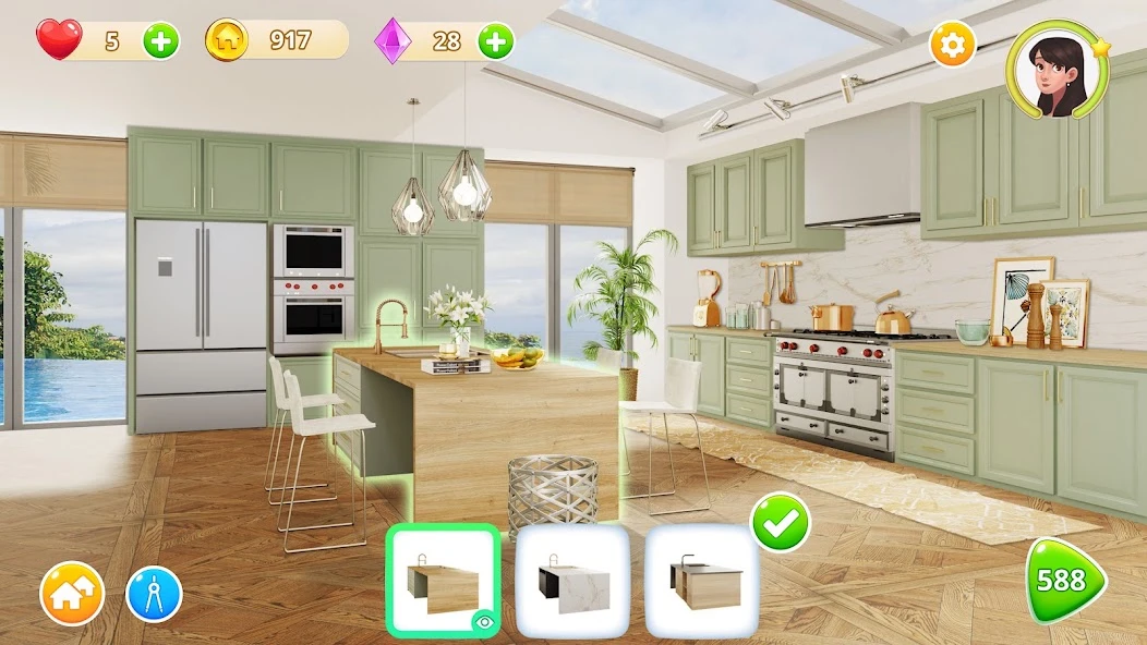 Homecraft - Home Design Game screenshot 1