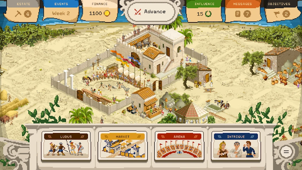 Gladiator Manager APK screenshot 3