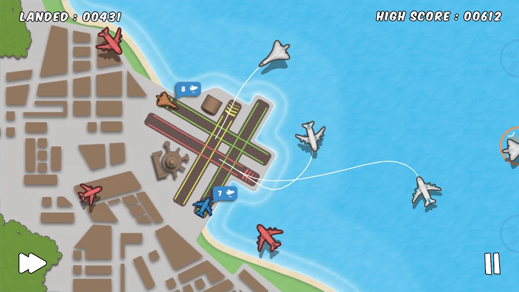 Planes Control - (ATC) Tower Air Traffic Control screenshot 5
