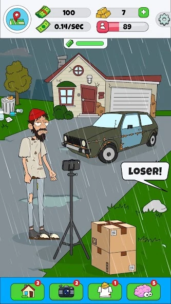 Lamar - Idle Vlogger screenshot 2