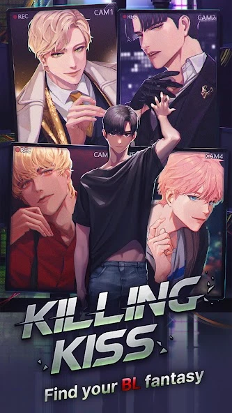 Killing Kiss : BL story game screenshot 1