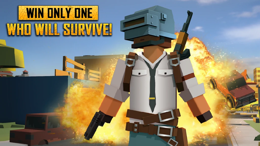 URB: Last Pixels Battle Royale screenshot 1