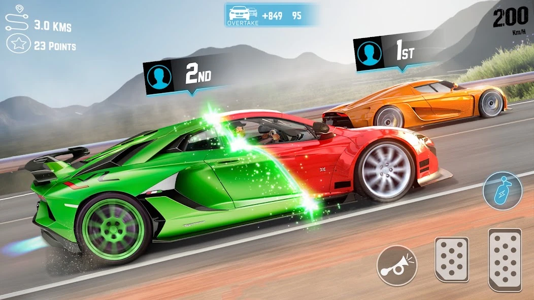 Racing Ferocity 3D: Endless screenshot 2