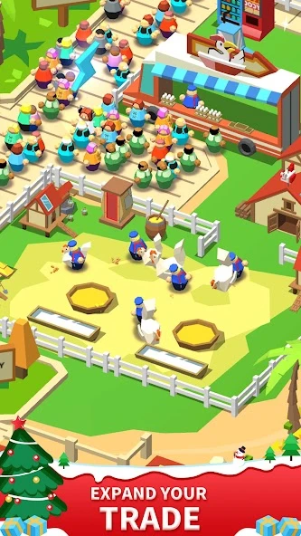 Idle Leisure Farm - Cash Clicker screenshot 4