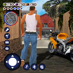 San Andreas Auto Gang Wars: Grand Real Theft Fight icon