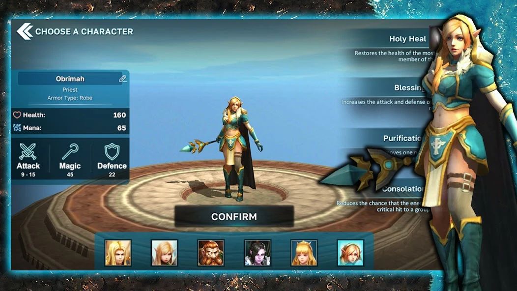 Fantasy Heroes: Legendary Raid RPG Action Offline screenshot 5