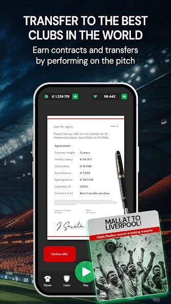 Club Legend – Football Game APK screenshot 4