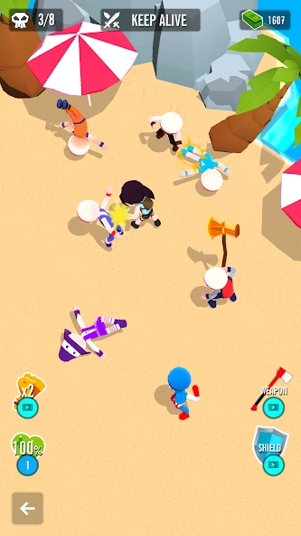 Stickman 3D - Street Gangster screenshot 4