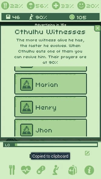 Download Cthulhu Virtual Pet (MOD, unlimited money) 2.1.21 screenshot 4