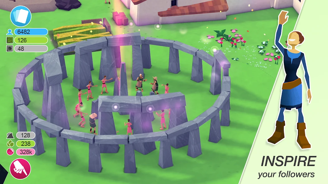 Godus APK screenshot 3