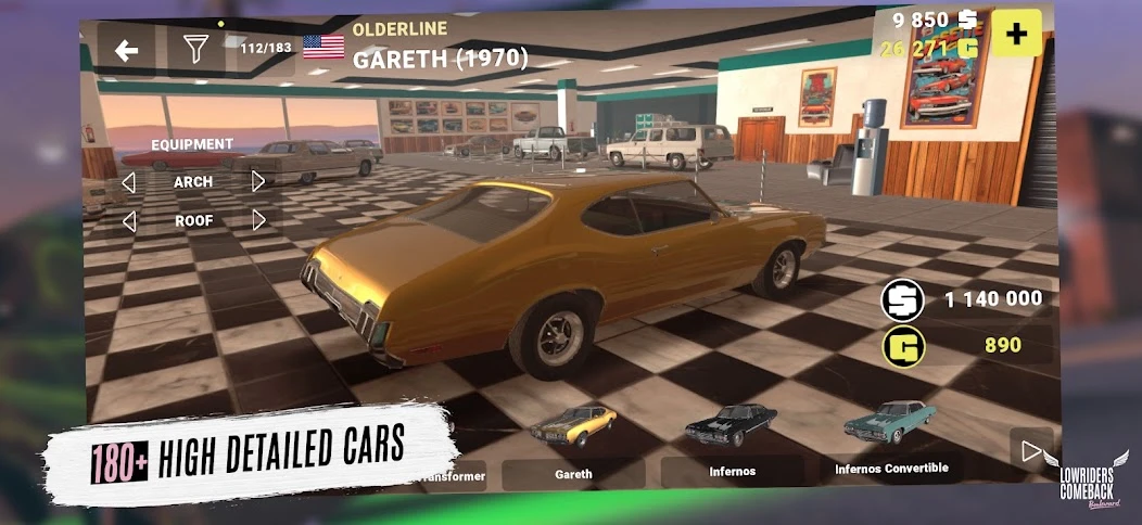 Lowriders Comeback: Boulevard APK screenshot 3